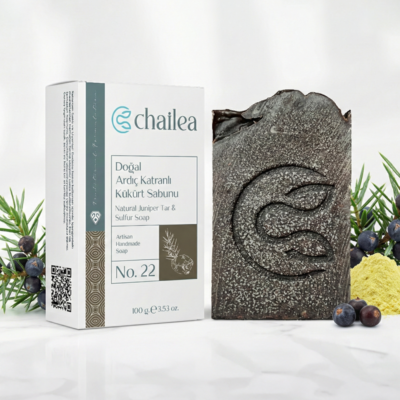Doğal Ardıç Katranlı Kükürt Sabunu 100 g | Chailea