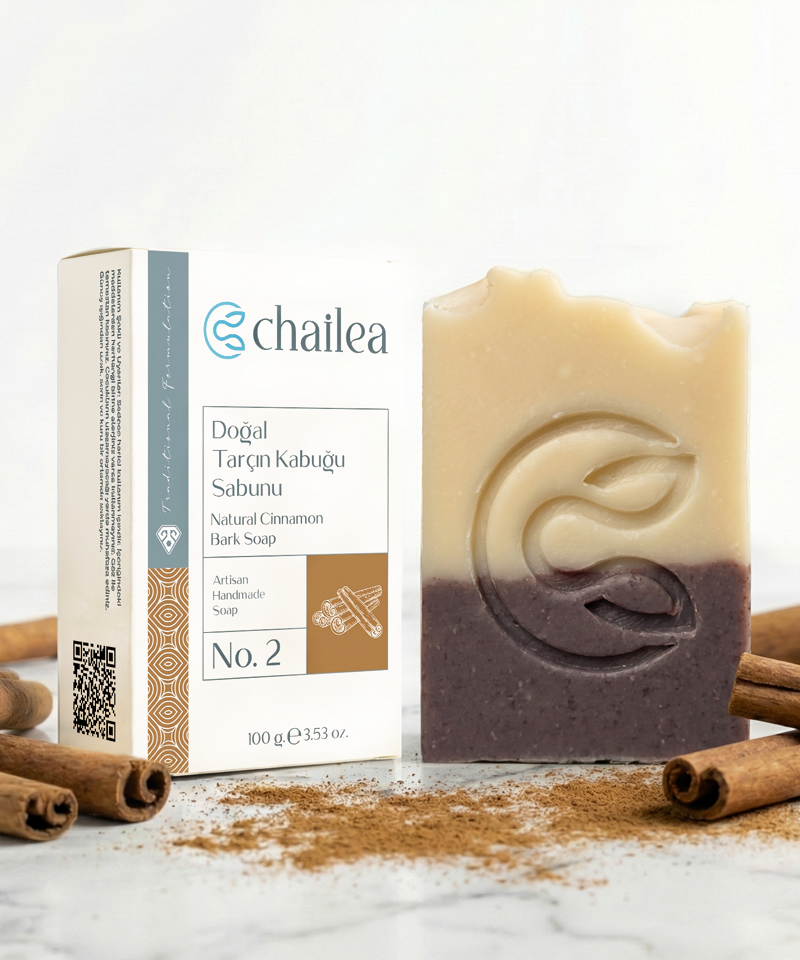 Doğal Tarçın Kabuğu Sabunu 100 g | Chailea