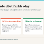 Doğal sabun küflenir mi? Küf, DOS turuncu leke, gliserin terlemesi ve soda ash arasındaki farkın diyagramı