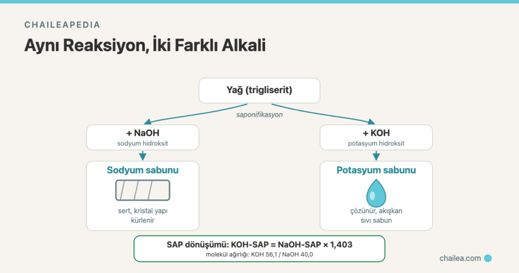 Katı Sabun mu Sıvı Sabun mu? NaOH ve KOH Kimyasının Belirlediği Fark