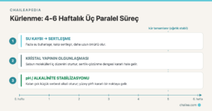 Sabun Kürlenmesi Nedir? Soğuk Yöntem Sabunun 4-6 Haftalık Bekleme Kimyası
